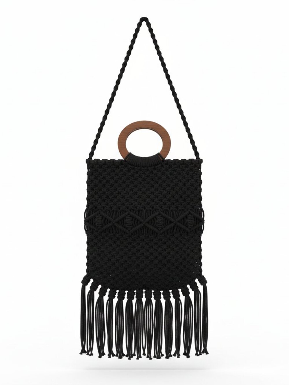 Danielle Nicole Macrame Crochet Bag